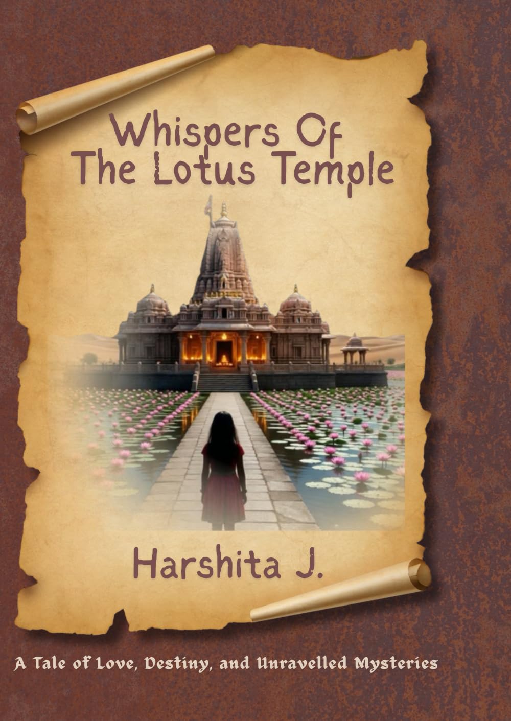 WHISPERS OF THE LOTUS TEMPLE: A Tale of Love, Destiny, and Unravelled Mysteries