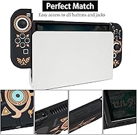 Vista 3 de TIKOdirect Funda acoplable compatible con Nintendo Switch OLED 2021, cubierta protectora suave de protección completa para Nintendo Switch OLED