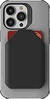 Vista 47 de Ghostek Exec - Funda tipo cartera para iPhone 15 Pro Max, compatible con accesorios MagSafe, soporte magnético desmontable para tarjetas de crédito
