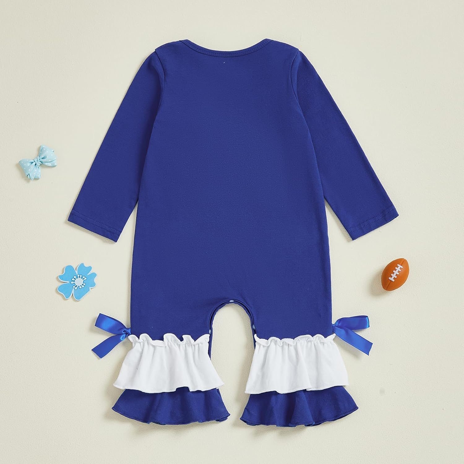 Valentines Baby Girl Outfit Newborn Heart Polka Dot Ruffle Onesie One Piece Jumpsuit Infant Spring Cute Clothes - Image 5