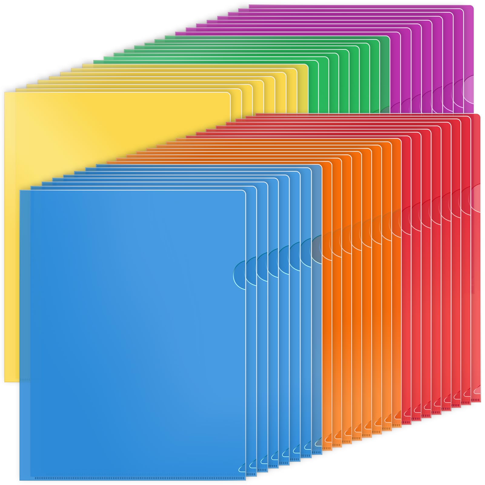Plastic Files Smead SuperTab Heavyweight File Folder, Oversized 1/3-Cut ...