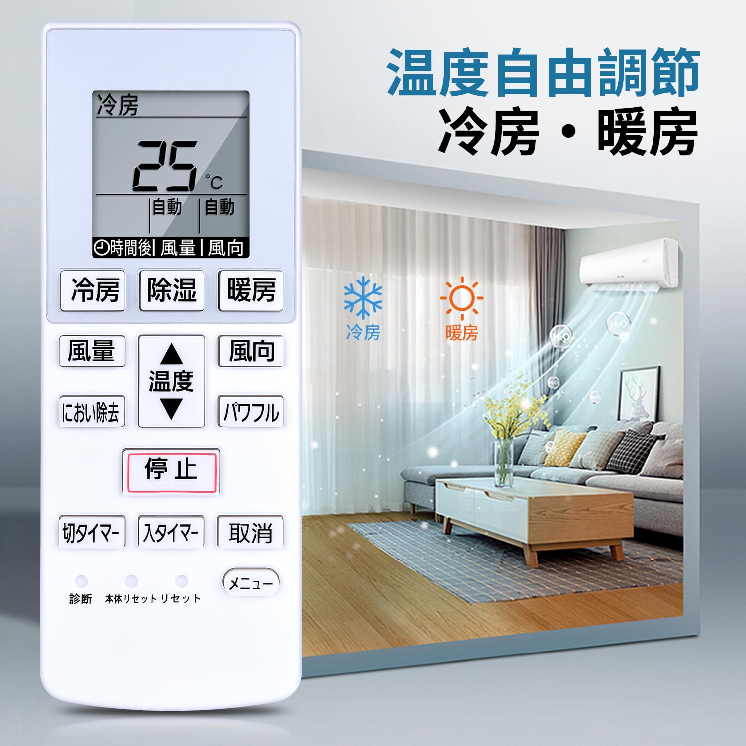 Amazon.co.jp: エアコンリモコン A75C3777 for Panasonic パナソニック