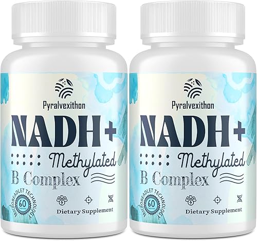 Suplemento NADH  Formato de suplemento NAD+ premium con vitaminas B metiladas  Microperlas avanzadas para estabilidad y alta biodisponibilidad