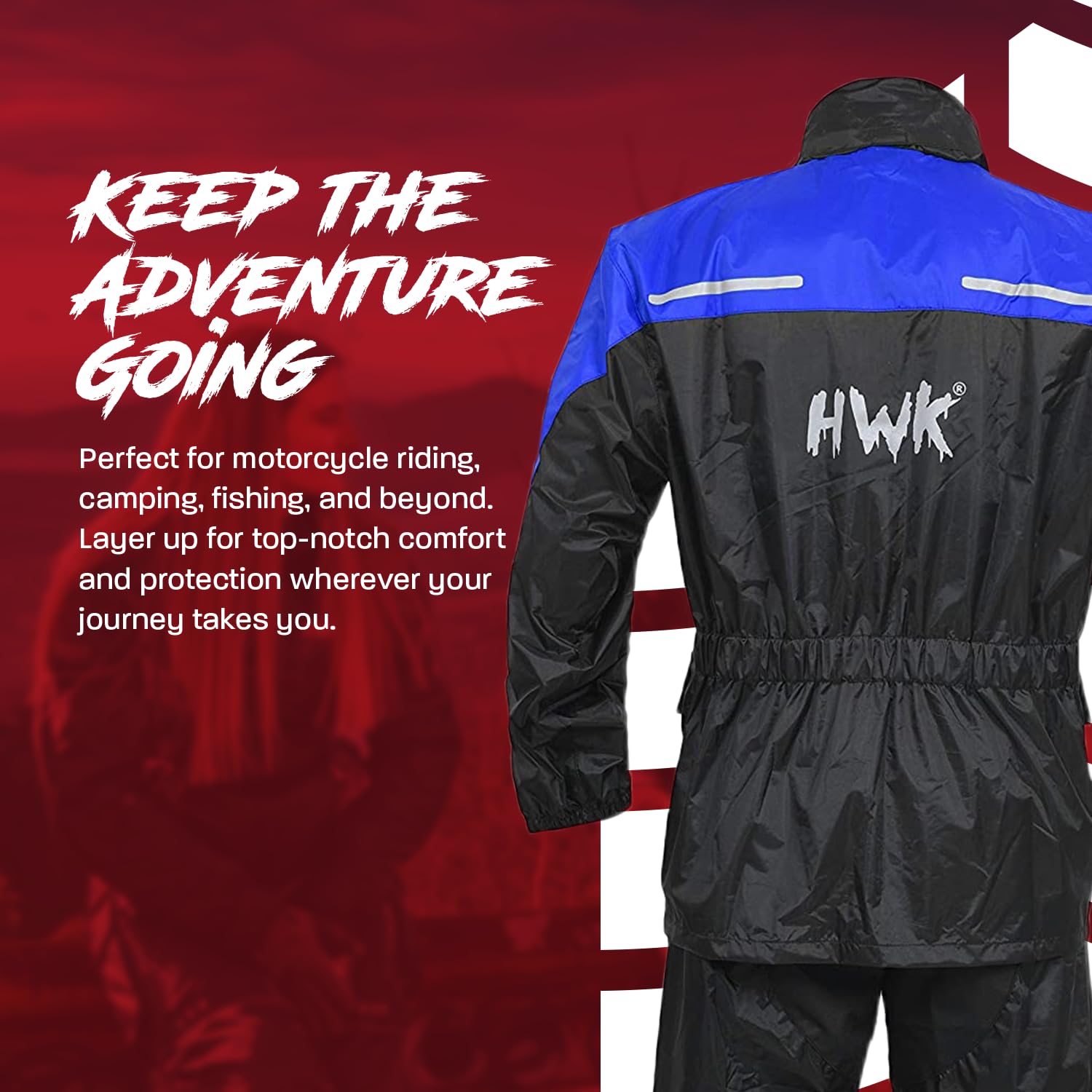 Combinaison De Pluie Moto 2 Pièces Imperméable – Veste Pantalon Visibles – Pour Homme, Cyclisme, Équitation – Coupe-Vent Combinaison De Pluie Moto 2 Pièces Imperméable – Veste Pantalon Visibles – Pour Homme, Cyclisme, Équitation – Coupe-Vent