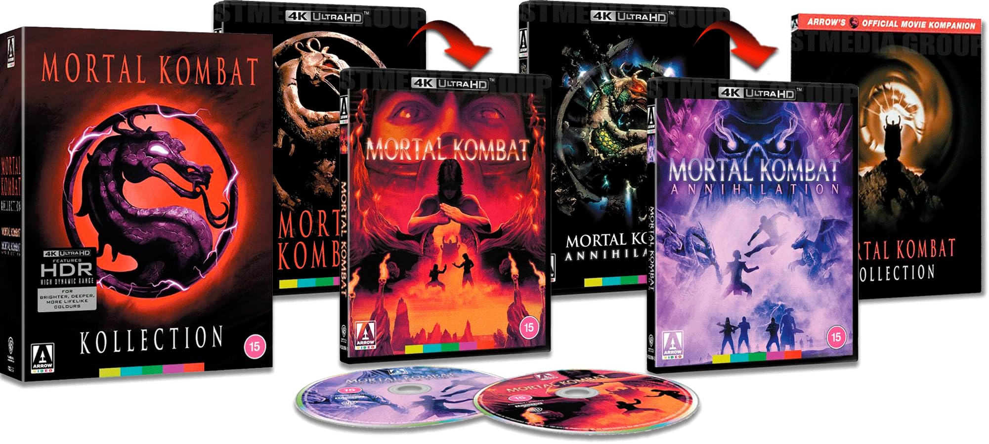 Mortal Kombat Kollection (Limited Edition) [Reversible cover] [1995-1997] [4K Ultra HD] [Region Free]