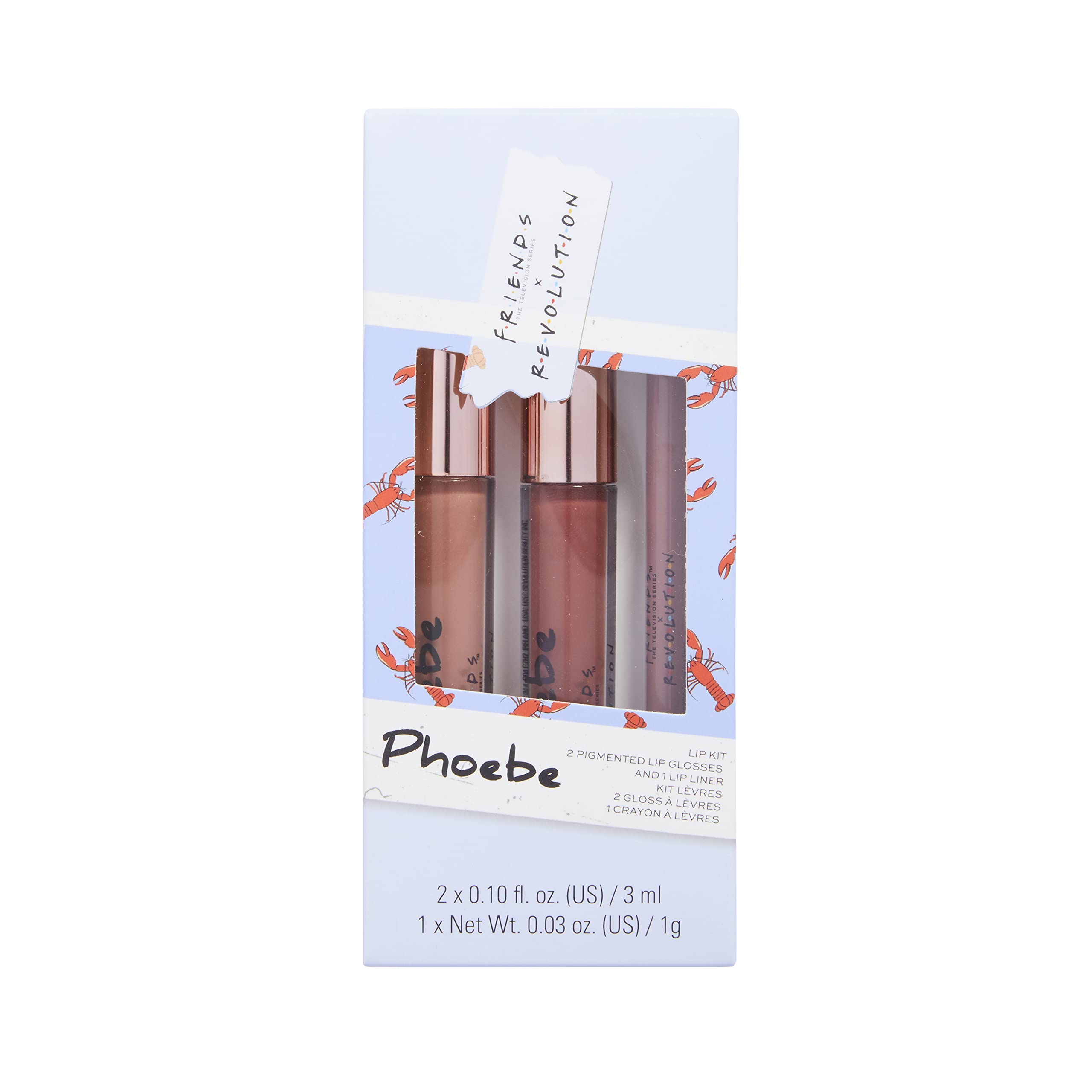 Revolution Friends Phoebe Lip Kit