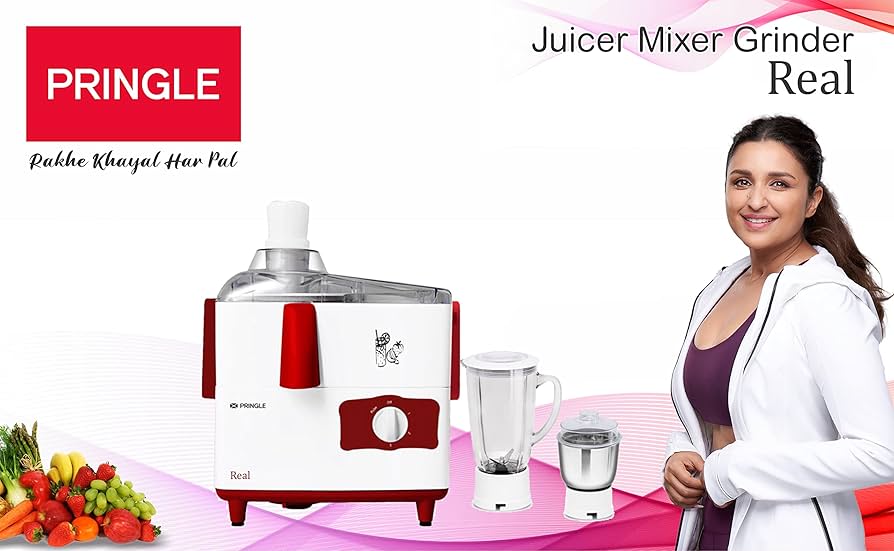 Buy Pringle Real High Efficiency 500 Watt Juicer Mixer Grinder