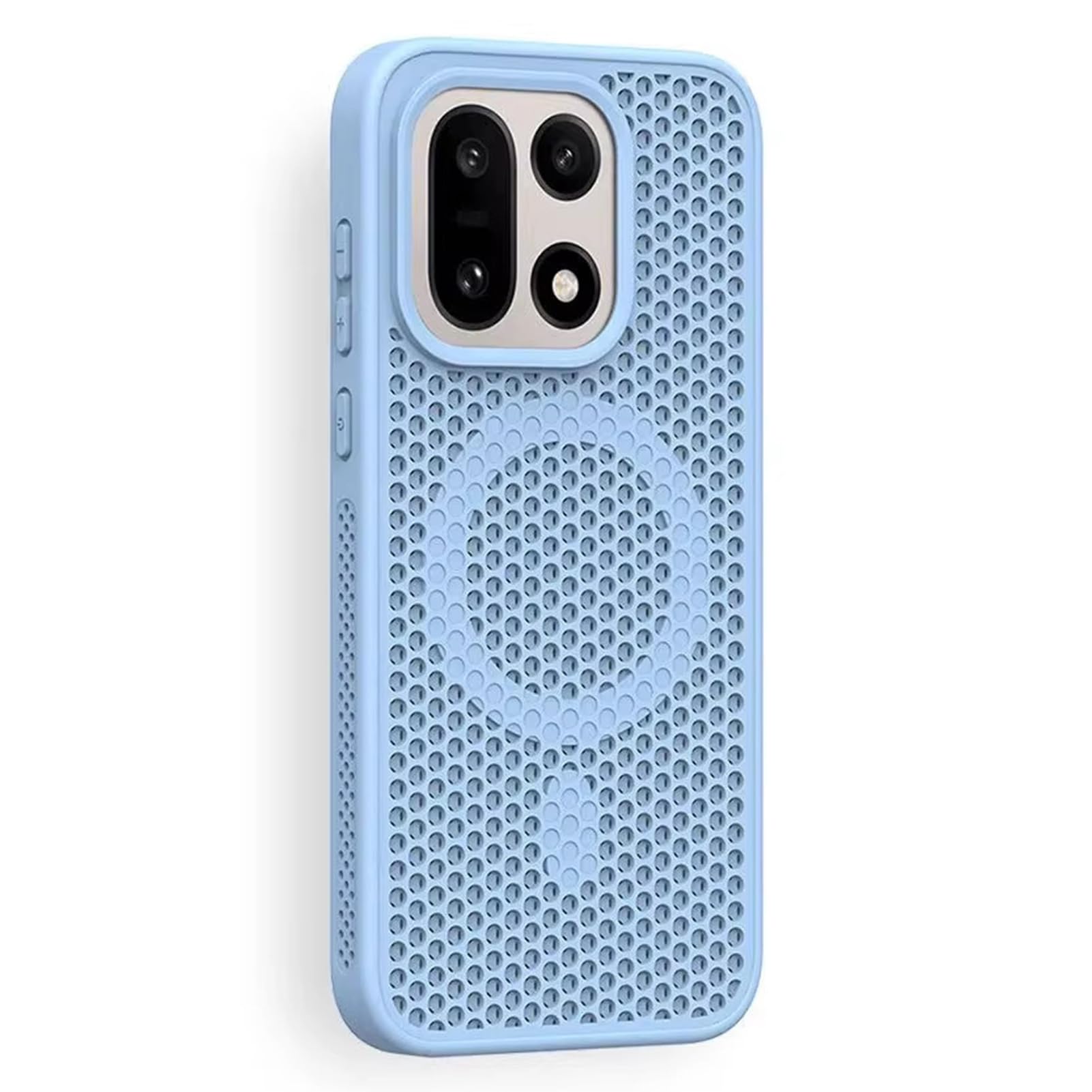Magnetyczne etui do OnePlus 15, odprowadzające ciepło etui ochronne, obsługuje bezprzewodowe ładowanie, smukła osłona, chrom, 15