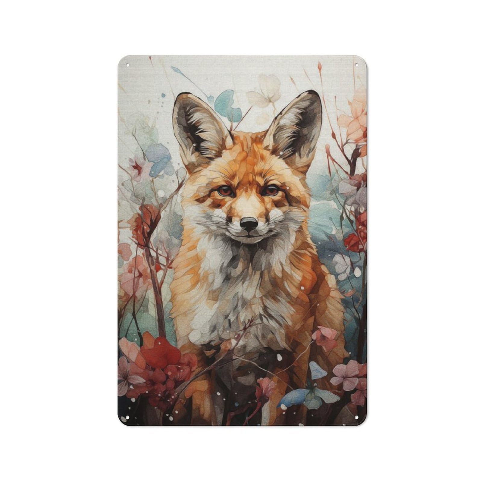 30x20cm Retro Metal Sign with Wild Charm for Home Office Or Studio, Suited to Wall Displays in Home Offices And Studios