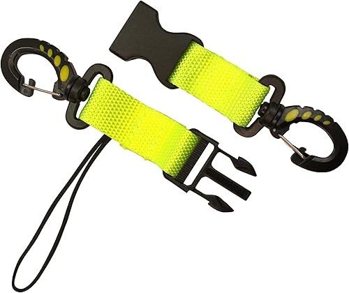 Miniatura 6 de Buceo Cordón con dos clips y hebilla de liberación rápida