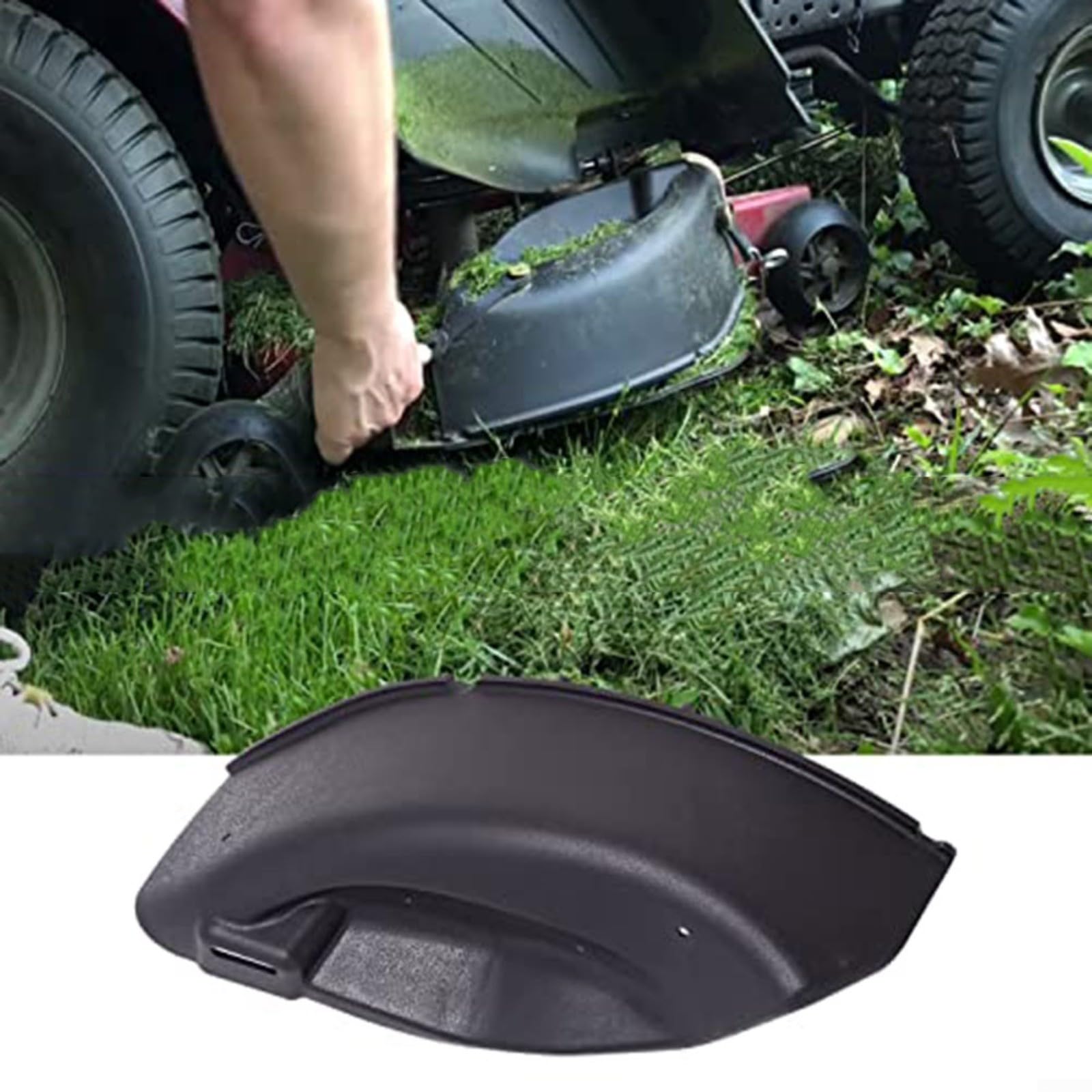 Bâche mulching pour tondeuse à gazon 954040501 960710005 - Pour tracteurs à gazon Craftsman 42" LT1000 - Avec couvercle de tondeuse à gazon - Accessoires de montage