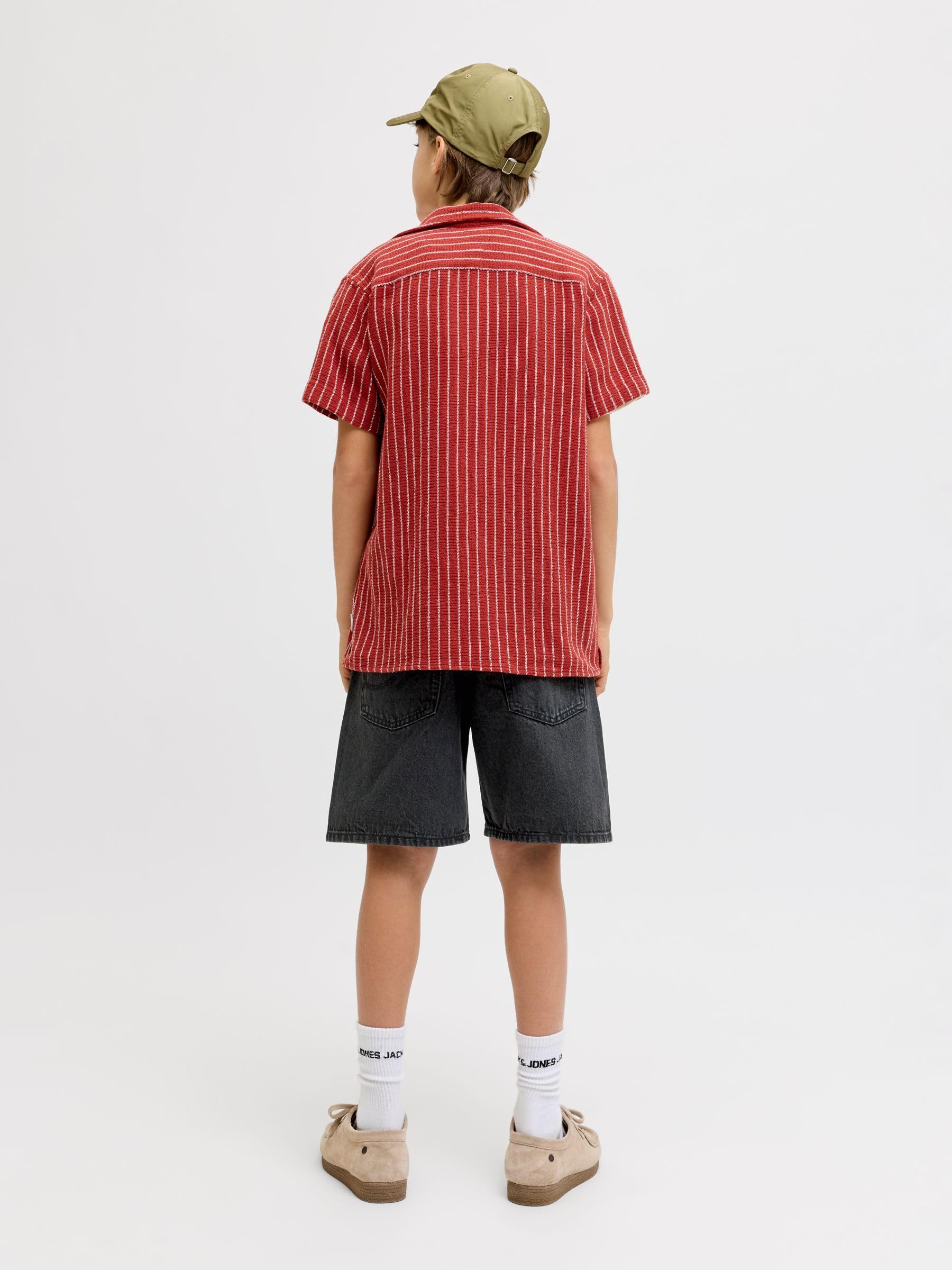 JACK & JONES Jjitony Jjoriginal Shorts MF 823 S N Jnr - Pantalones Cortos Vaqueros Niños
