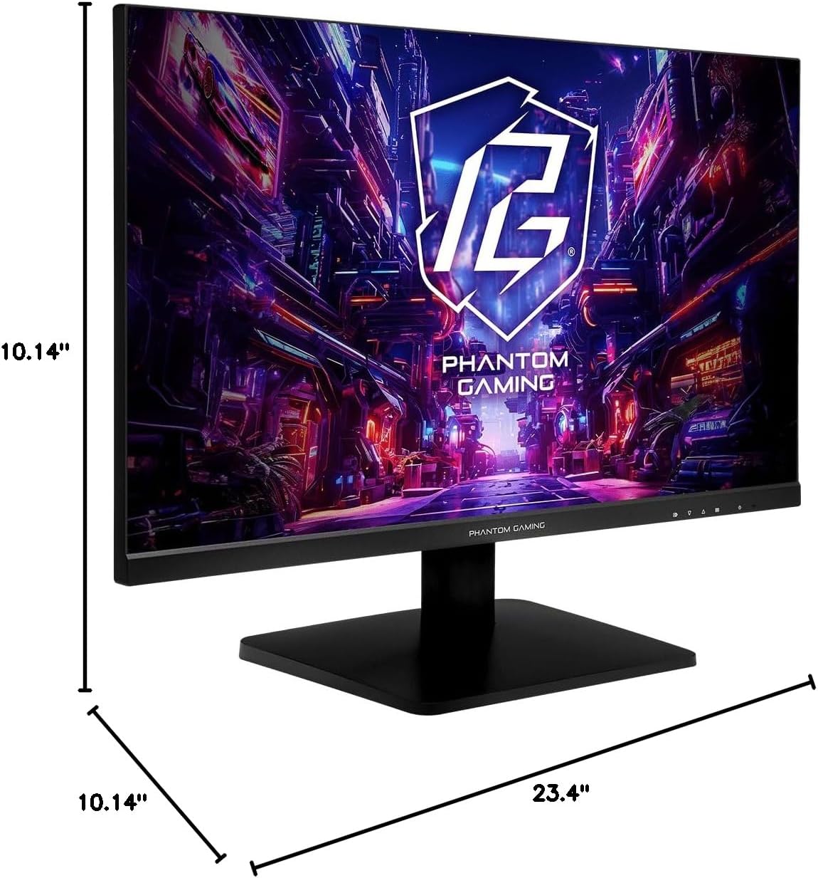 ASRock Phantom Gaming PG27FFX1B, 27 inch - 16 9 HDMI/DP/USB Black FHD - Flachbill Screen (TFT/LCD) [Energy Class F] (90LXA0L0-A0E0A0J)