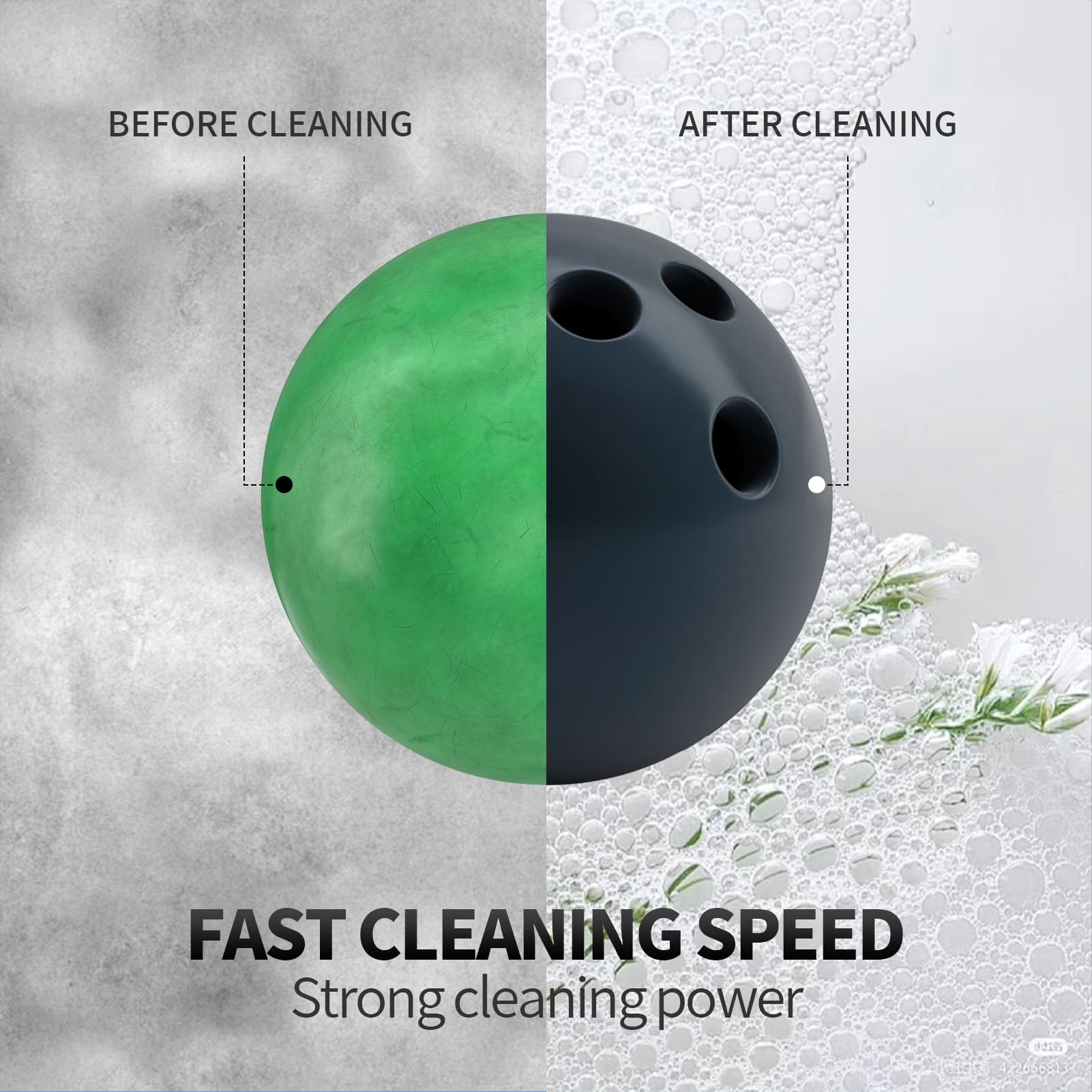 ymkupe Microfiber Bowling Ball Towel 10 Inches x 8 Inches Bowling Shammy Pad with Easy-Grip Dots Premium Quality Cleaning Pad Bowling Alley Accessories and Oil to Improve Grip and Precision