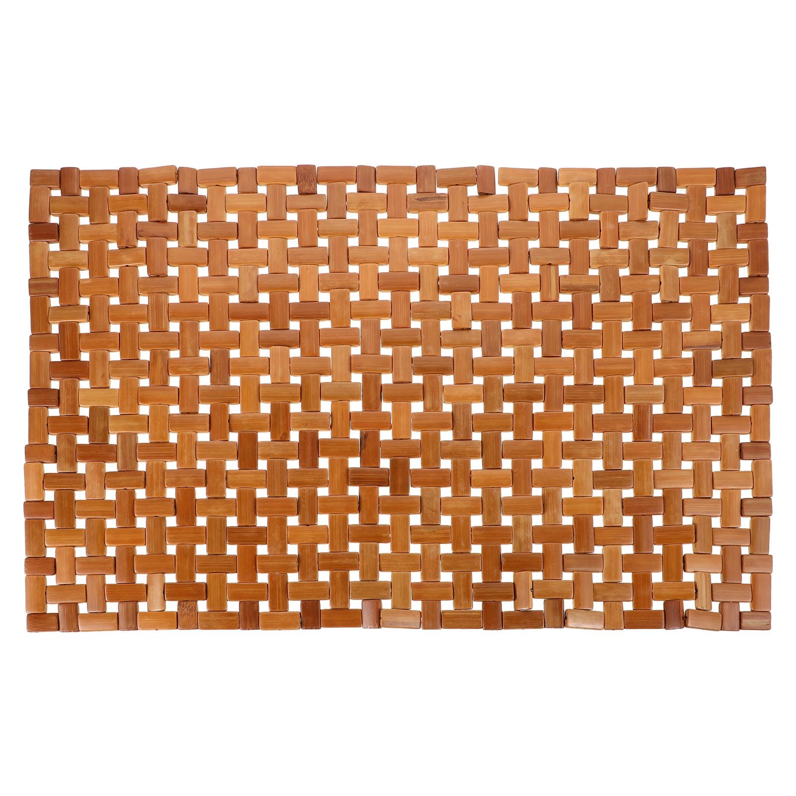 PRETYZOOM Alfombrilla de Bañera de Bambú Plegable Antideslizante para SPA