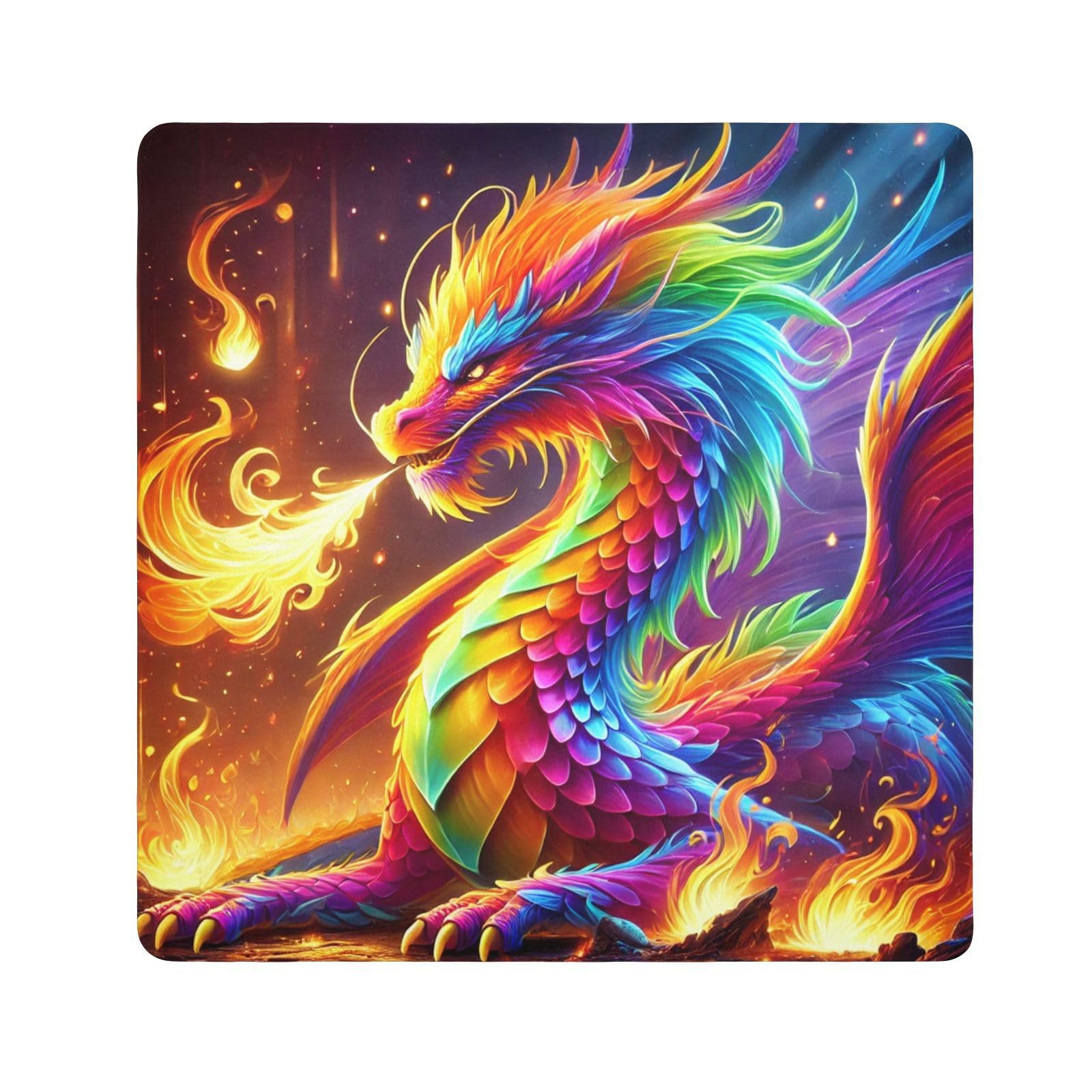 Joko Ivery Dragon Flames Rainbow Protective Wrap 13.8