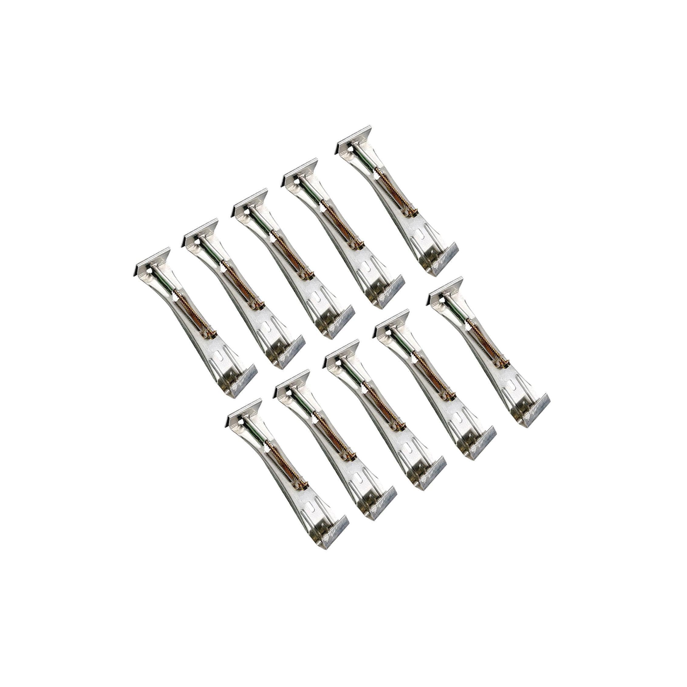 Alcxazs Gutter Hangers Clips Providing Sturdy Support For Rain Gutters Strong Fixing Power Built For Durability Even In Harsh Weather Conditions Gutter