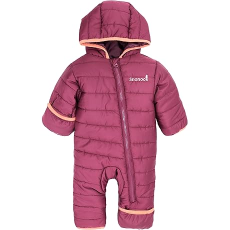 Waterproof Baby Snowsuit for Girls: Insulated Infant Snowsuit