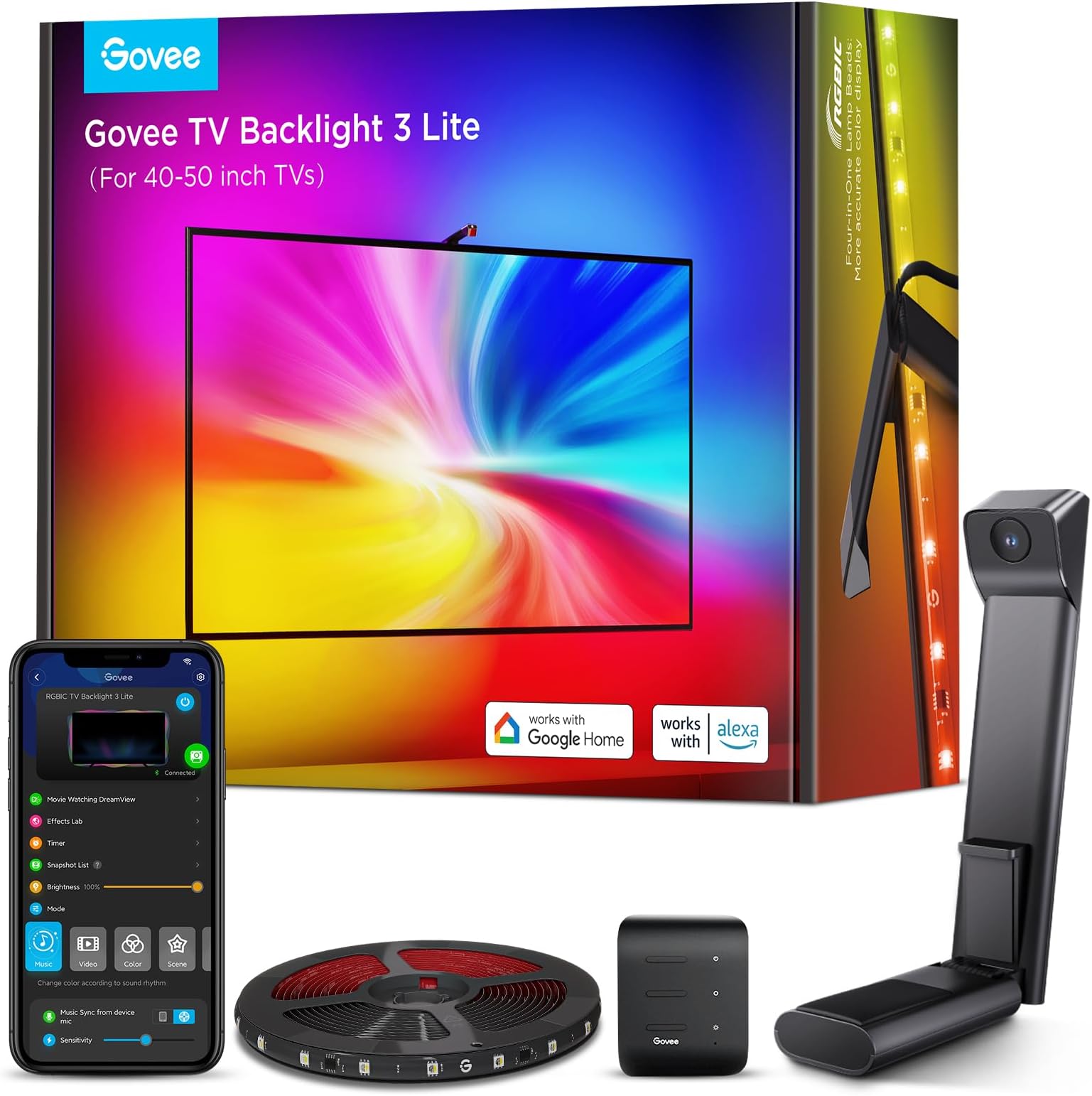 Retroilluminazione TV A LED, Luci A LED TV Da 32-60 Pollici - Foto 4