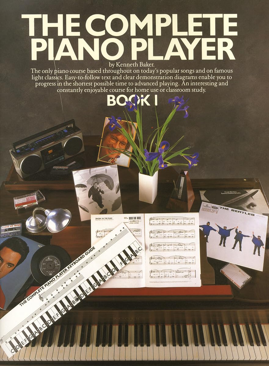 The Complete Piano Player: Book 1 | Piano Songbook | Popular Songs and Light Classics Sheet Music | Beginner Course with Fingering Diagrams | Progressive Lessons and Practice Guide for Students Paperback – 31 Dec. 1987