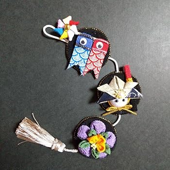 Amazon | ちりめん細工 つまみ細工 端午の節句つるし飾り 壁掛け飾り Amazon | ちりめん細工 つまみ細工 端午の節句つるし飾り 壁掛け飾り
