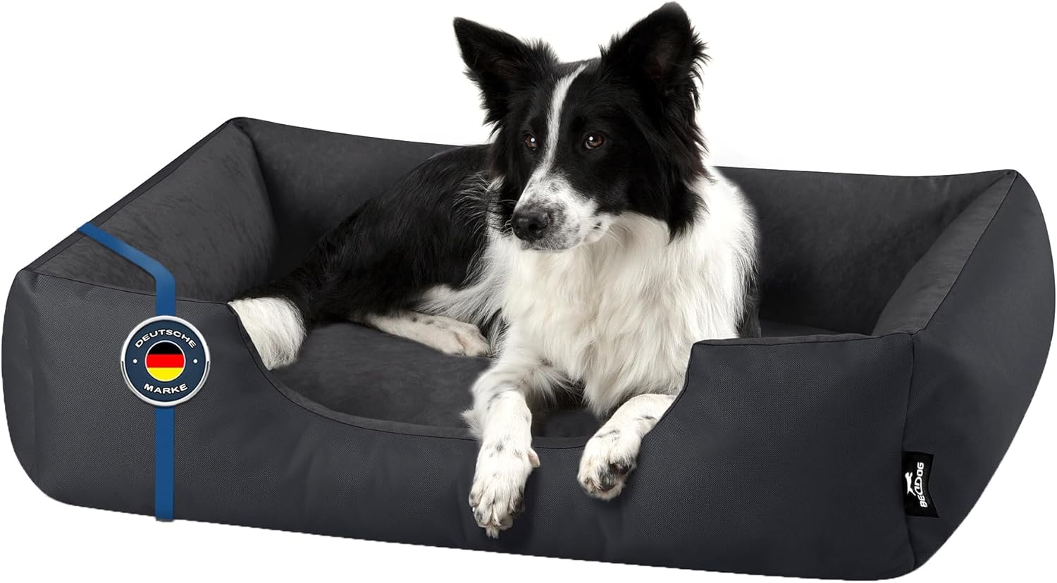 BedDog Cuscino per Cani Grande – Cuccia Interna Piccola – Cuccia per Cani – Cuccia per Cani in Tessuto Alicante e Cordura – Lettini per Cani da Interno