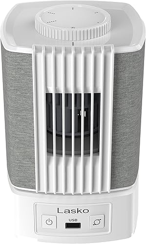 Vista 7 de Lasko Ventiladores de mesa Slumberbreeze de 8