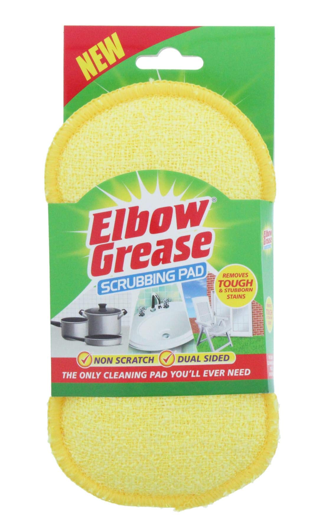 Elbow Grease (THREE PACKS) Scrubbing Pad