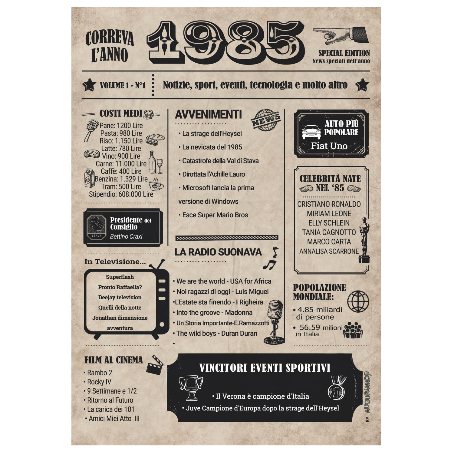 Biglietto Di Auguri Per Il 40° Compleanno Umoristico Del Son In - Foto 5