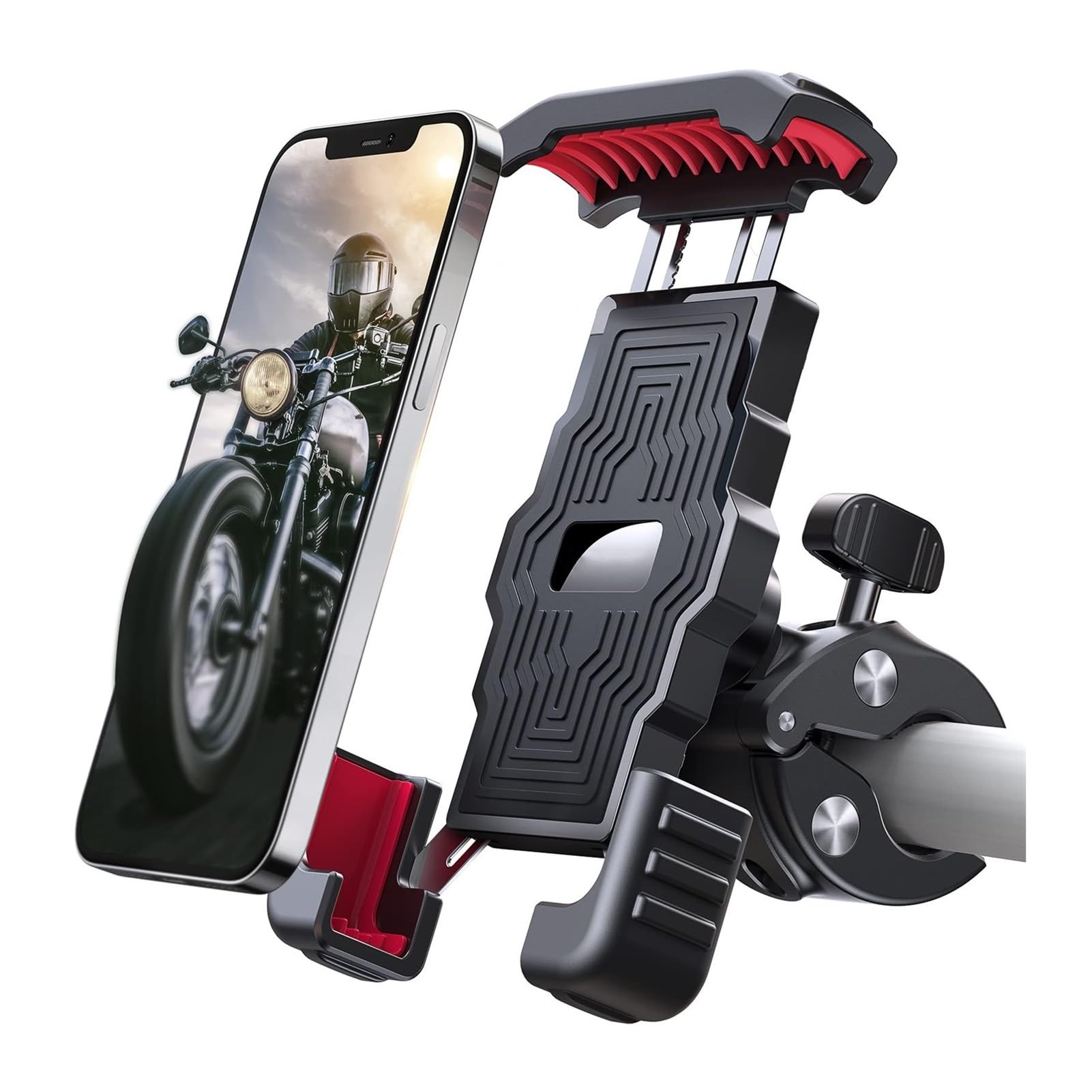 自転車用携帯電話マウント オートバイ用携帯電話マウント バイク電話ホルダー Amazon.co.jp: 自転車スマホ ホルダーオートバイスマホ ホルダー