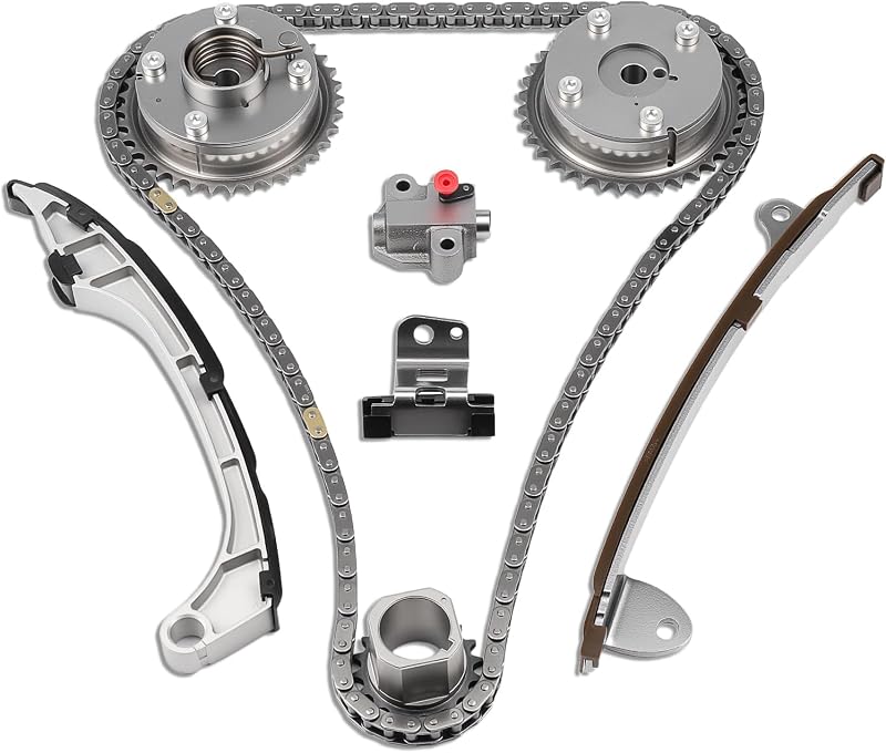 Kit de corrente de comando Autoexact com engrenagens VVT para Toyota e Lexus 2,5 L e 2,7 L – Conjunto