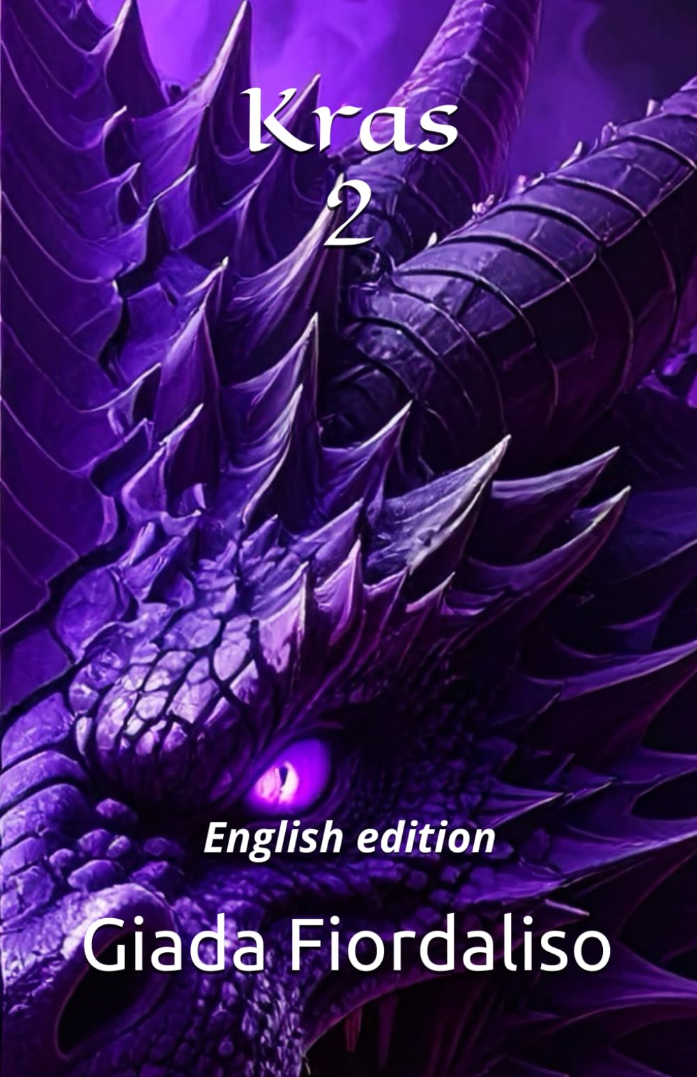 Kras - Special Edition Puzzle Cover of Volume 2 with Purple Dragon (The cover and the internal illustration are created only by placing the four volumes next to each other): English edition