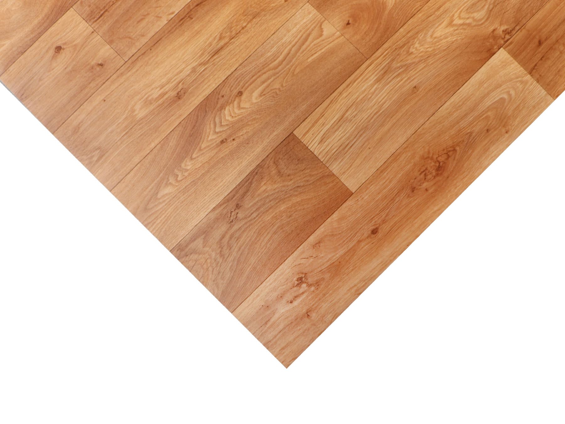 Primaflor PVC Boden Turin | 200x400 cm | Naturholz Diele 1300 | 2,00 m Breite | 2,3 mm | CV Bodenbelag Meterware in Holzoptik | R10 | für Wohnräume Küche Bad Büro Messe | Vinylboden zum Kleben