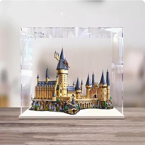Caja de exhibición de acrílico para Lego 71043 Castle, modelo de bloque de construcción, caja transparente a prueba de polvo, caja de almacenamiento