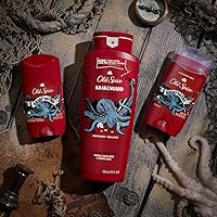 Vista 6 de Old Spice Jabón corporal para hombre, Krakengard, espuma de larga duración, 247 Shower Fresh, 30 onzas líquidas (paquete de 4)