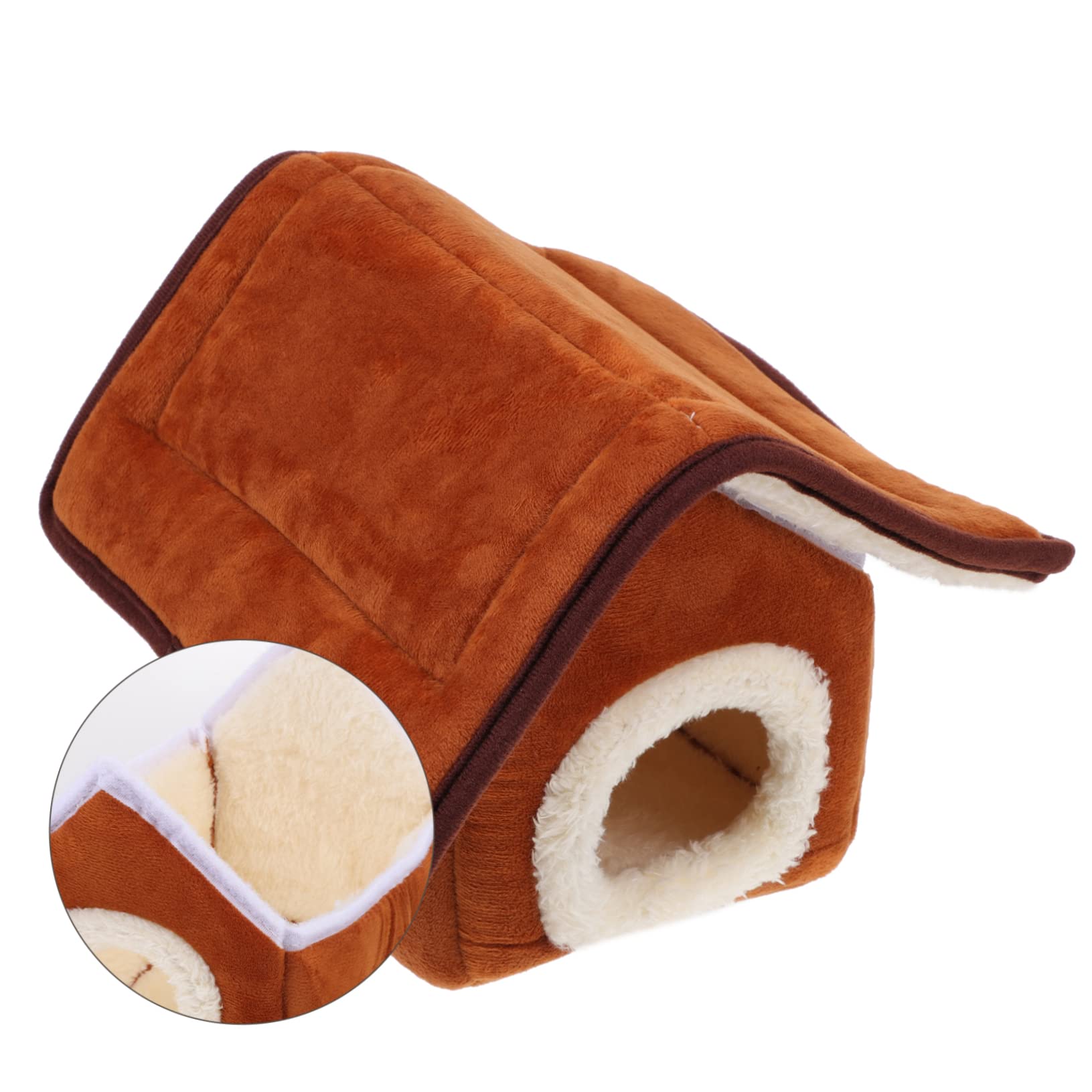 DOITOOL 3stücke Hamster Nest Für Kleintiere Warmes Baumwollhaus Für Hamster Meerschweinchen Andere Nager Bequem Und Druckbeständig Für Zuhause Oder Reisen