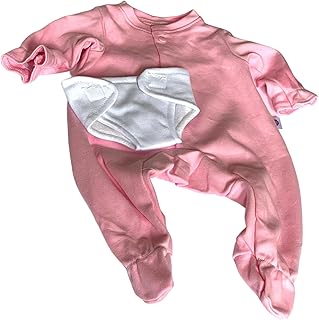 Baby Doll Clothes and Diaper Set- Fits 15-18 Inch Baby Dolls