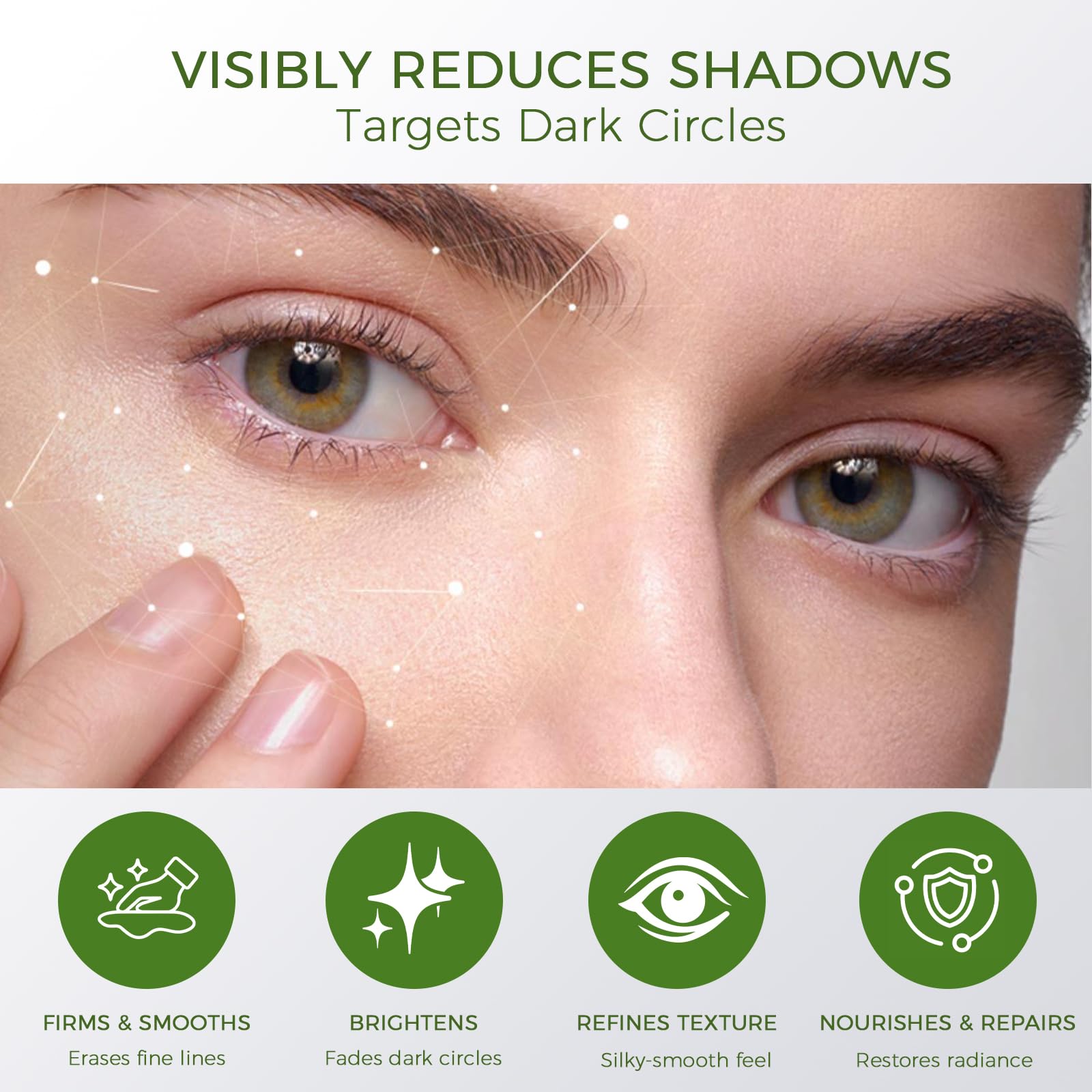 Patch Occhi Idratanti con Aloe Vera e Collagene, 60 Pezzi Maschera Occhiaie e Borse Effetto Defaticante, Trattamento Contorno Occhi Antirughe per Uomo e Donna, Patch Idrogel per Rughe e Linee Sottili - 3