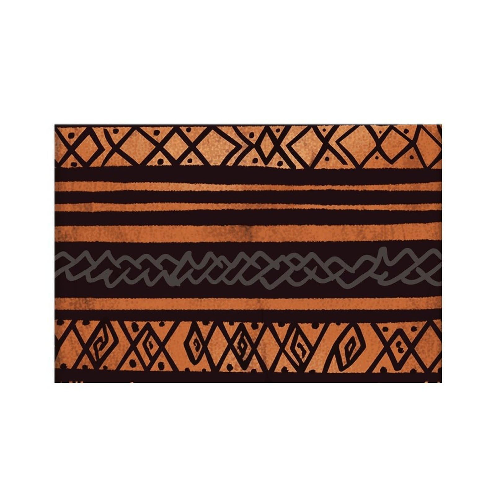 African Mud Cloth Tribal Place Mat for Restaurant, Portable Table Mat for Kitchen, Anti-Slip Placemats for Home, Fashionable Place Mats for Wedding, Party, Hotels, Apartments 30x45cm