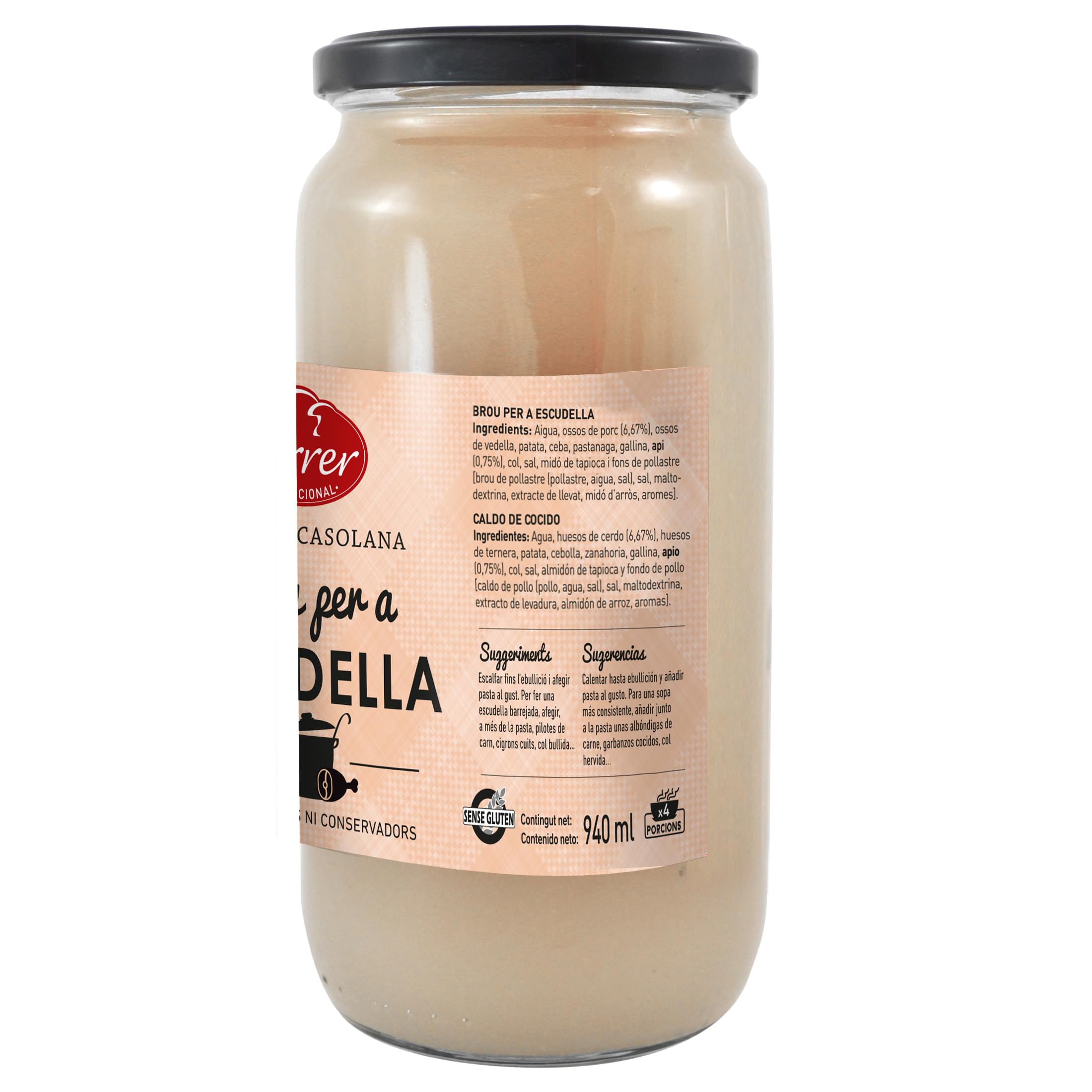 BROU PER A ESCUDELLA 940 ml FERRER