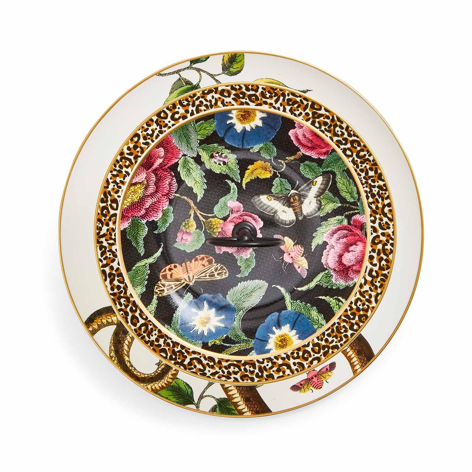 Spode CRC8827-XG Présentoir à gâteaux 3 étages en céramique