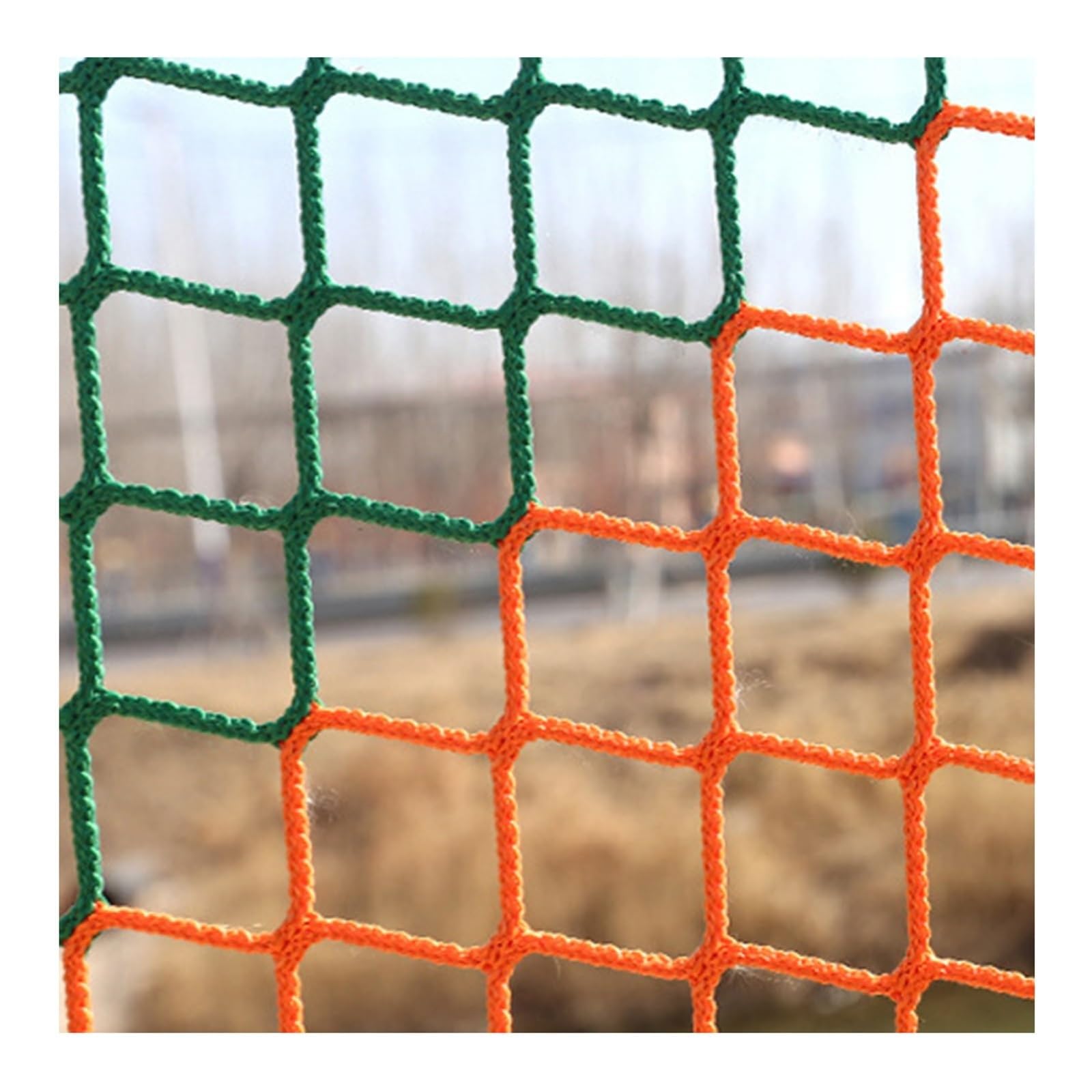 Red de seguridad sin nudos, colorida red de protección para parques infantiles, malla de seguridad para escaladas y caídas para parques infantiles, 1,2 x 5 m, esencial para seguridad infantil