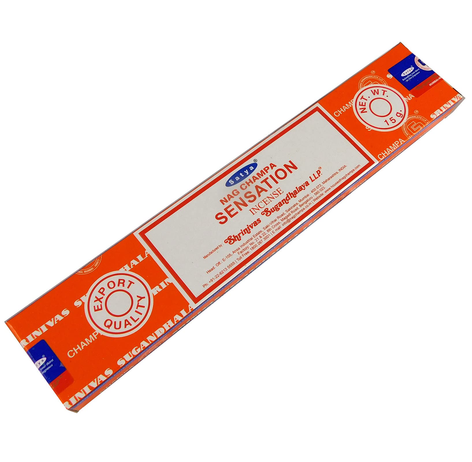 Indische Räucherstäbchen Set 30 x Satya Nag Champa, zufällige Düfte a 15g + EIN original Teufelsküche Premium Duftöl
