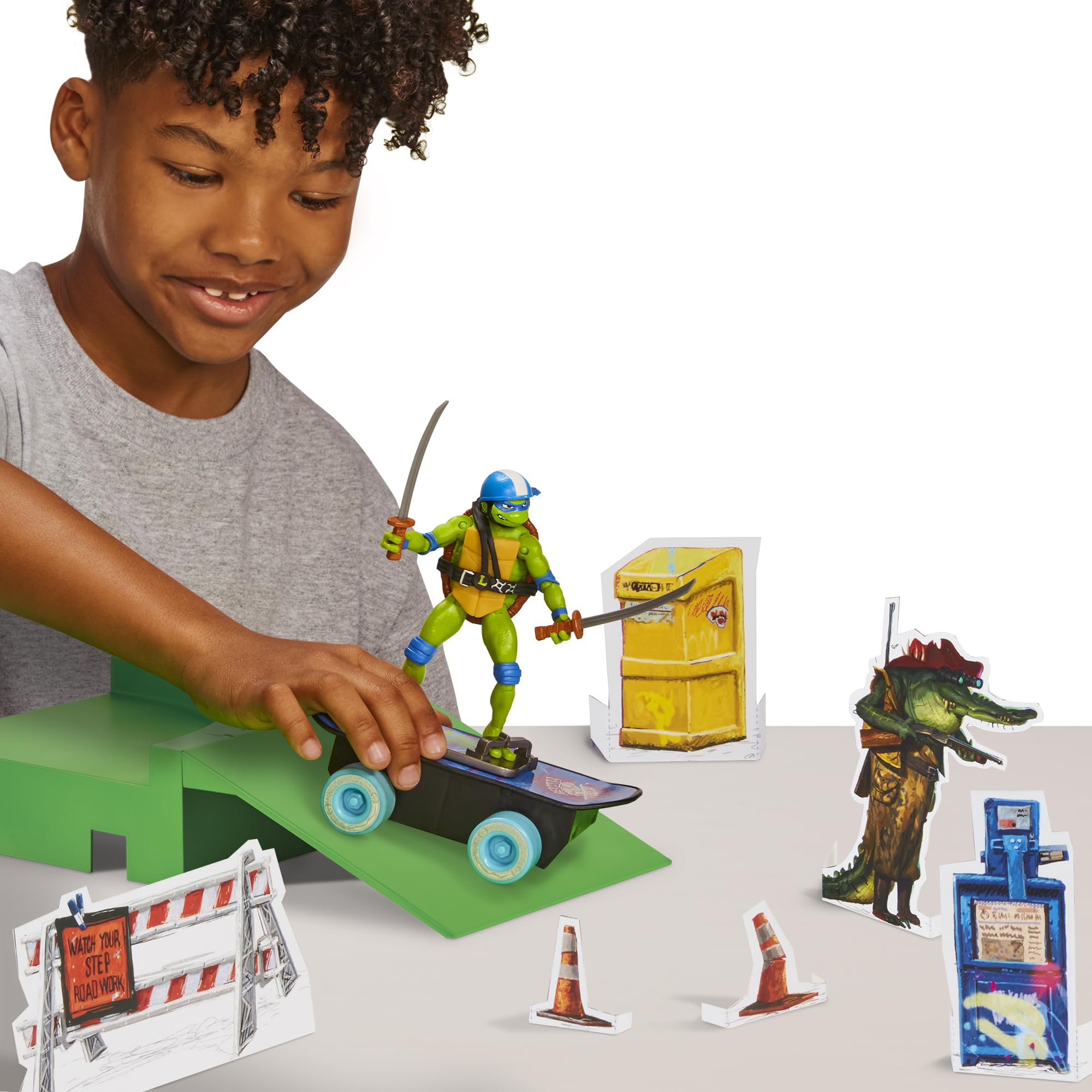 Teenage Mutant Ninja Turtles Leo Skateboard - Exclusivité Amazon