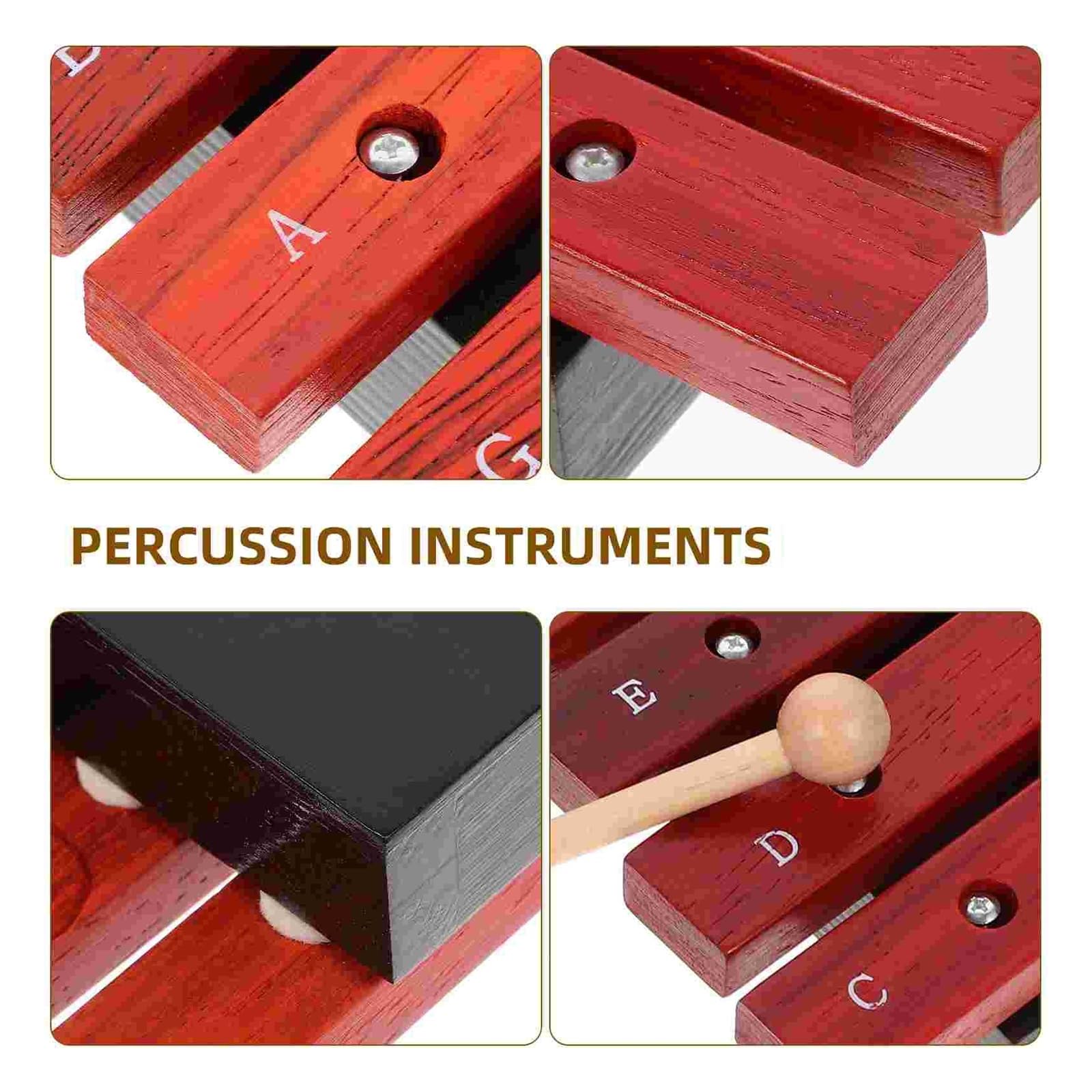 Xilofono Strumenti musicali che bussano a mano for pianoforte a otto note