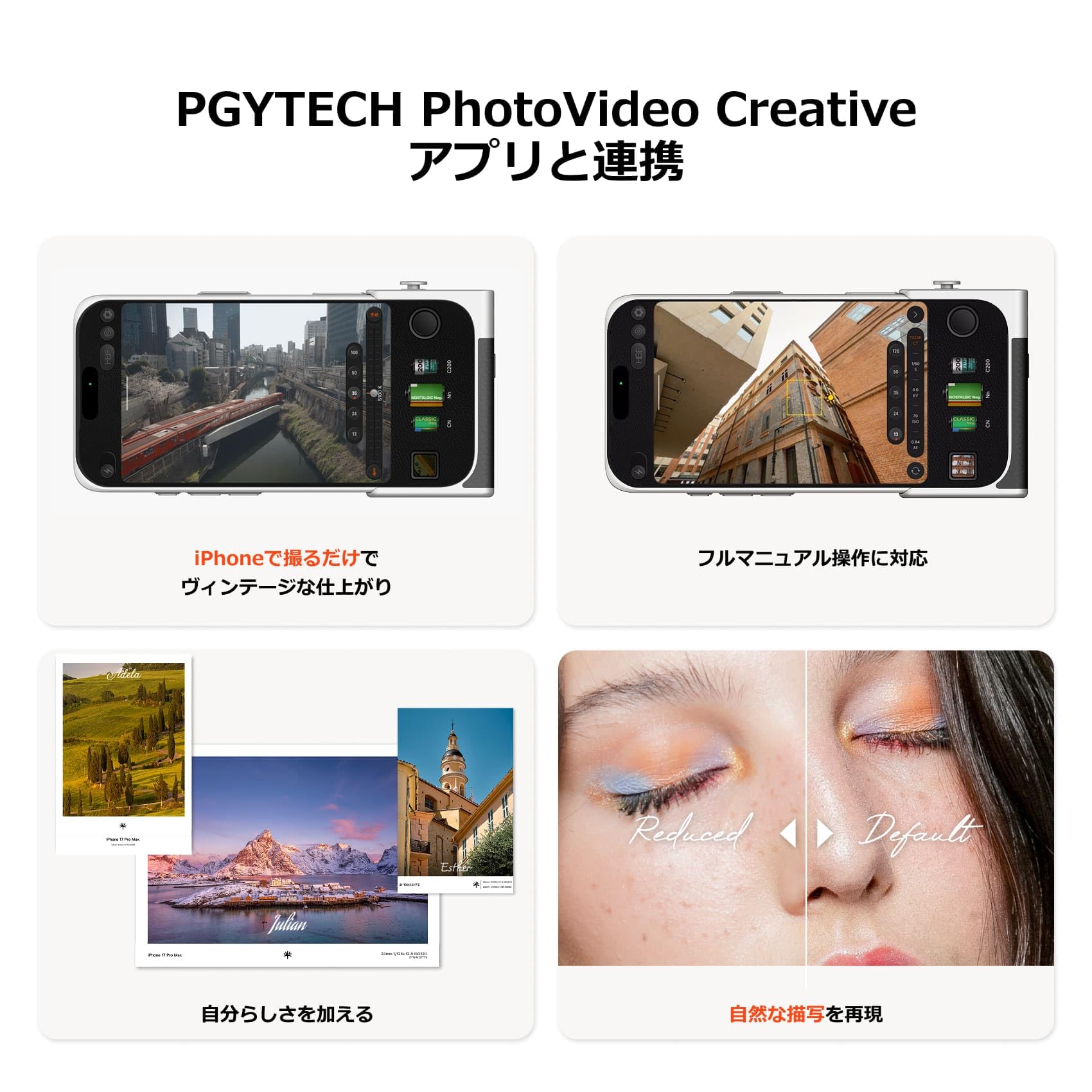 Amazon.co.jp: PGYTECH Retrova グリップキット オールインワンセット