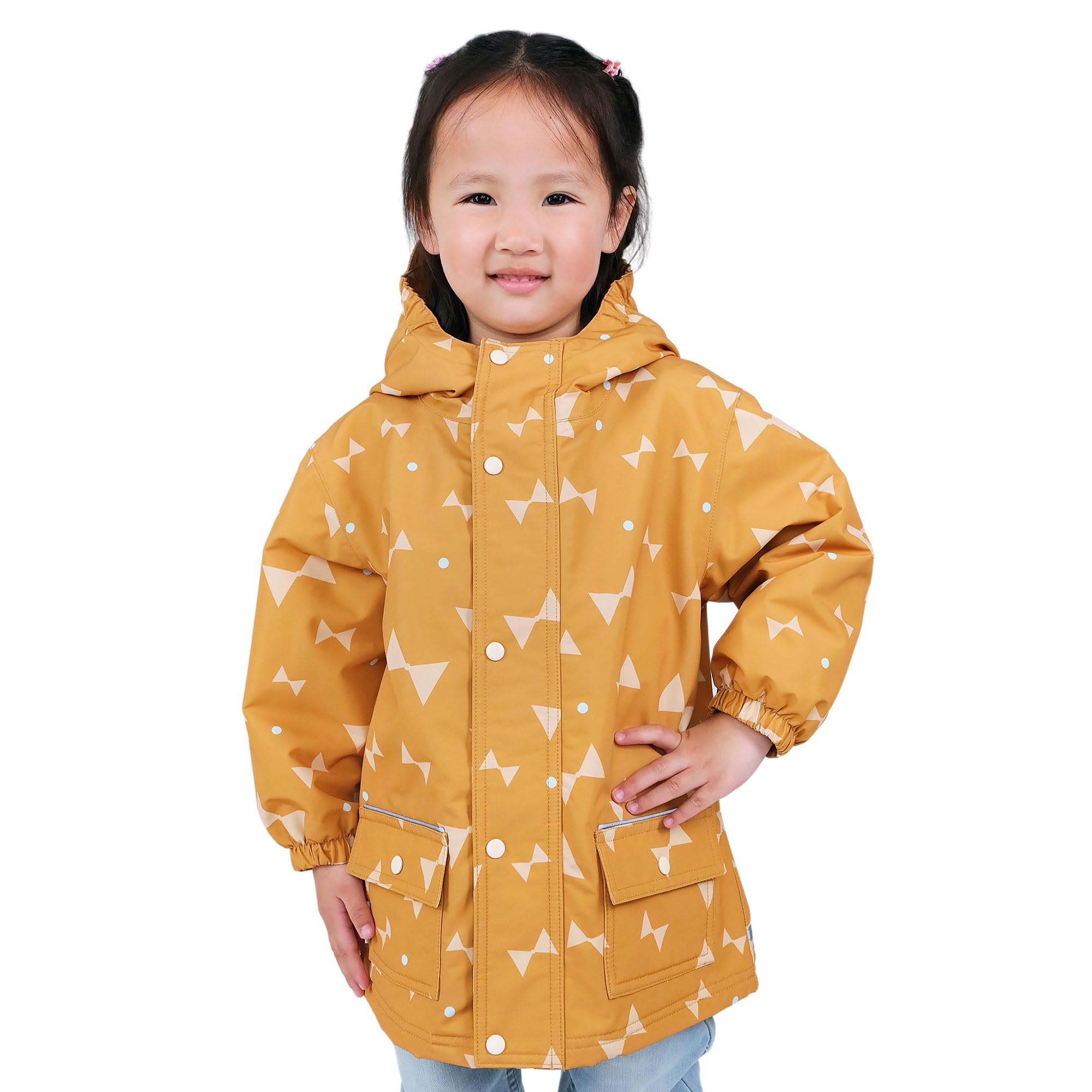 JAN &amp; JUL Waterproof Cozy-Dry Rain Jacket for Kids