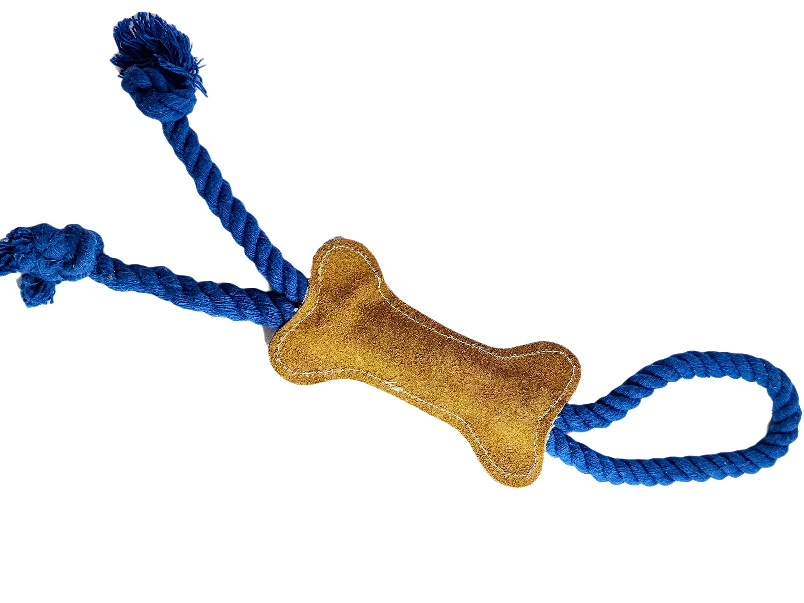 Chullbull Pet Products 100% Natural Leather and Pure Cotton Rope Chew Toy, Made in India Leather Toy for Dogs,Long Lasting Chew Toy for Puppies and Dogs,Regular Size (B0BN1759SC) Amazon Price History, Amazon Price Tracker