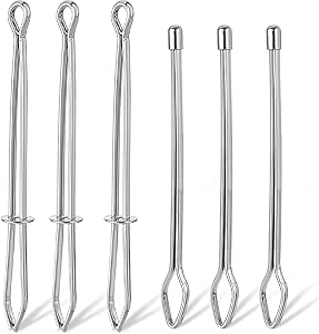 Amazon.com: 6Pcs Bodkin Drawstring Threader, Metal Rope Threader Clip ...