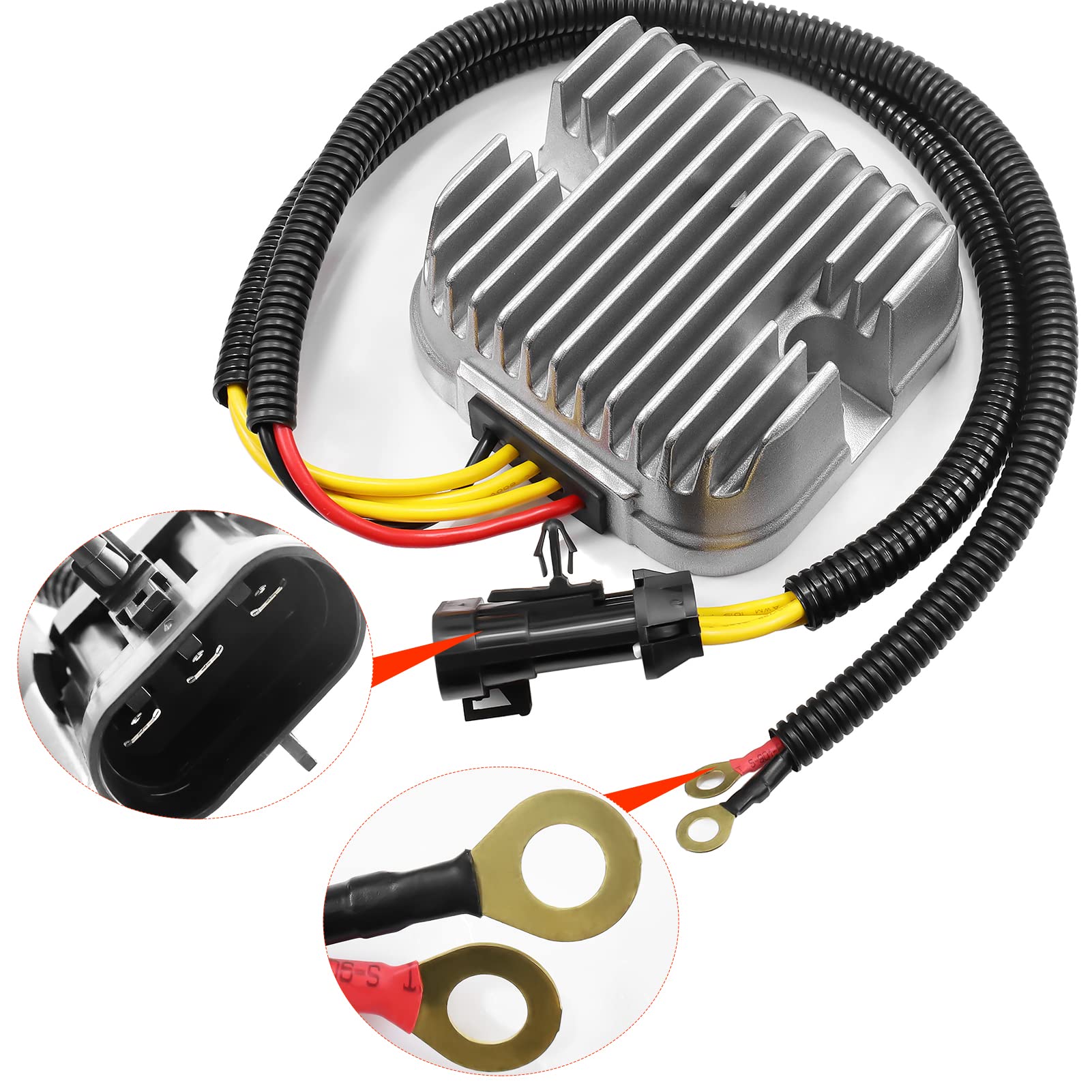 Regulator Voltage Rectifier Polaris RZR XP XP4 Sportsman 900 1000 570 325 MRZR E - Foto 6